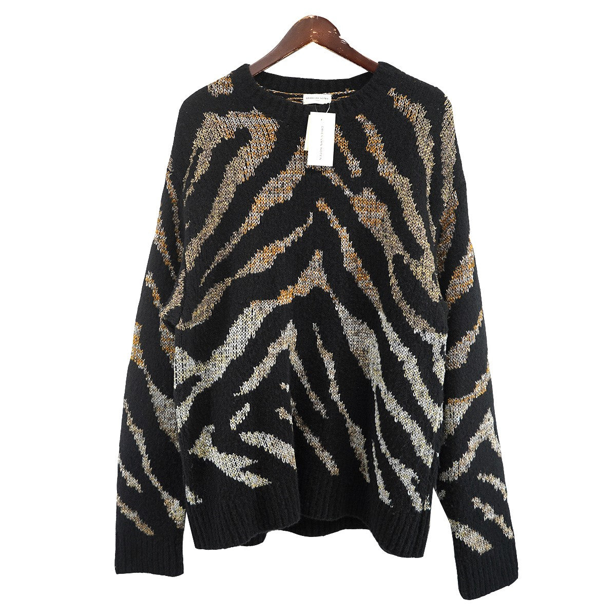 DRIES VAN NOTEN(ドリスヴァンノッテン) 18AW M．K．SWEATER メタル混