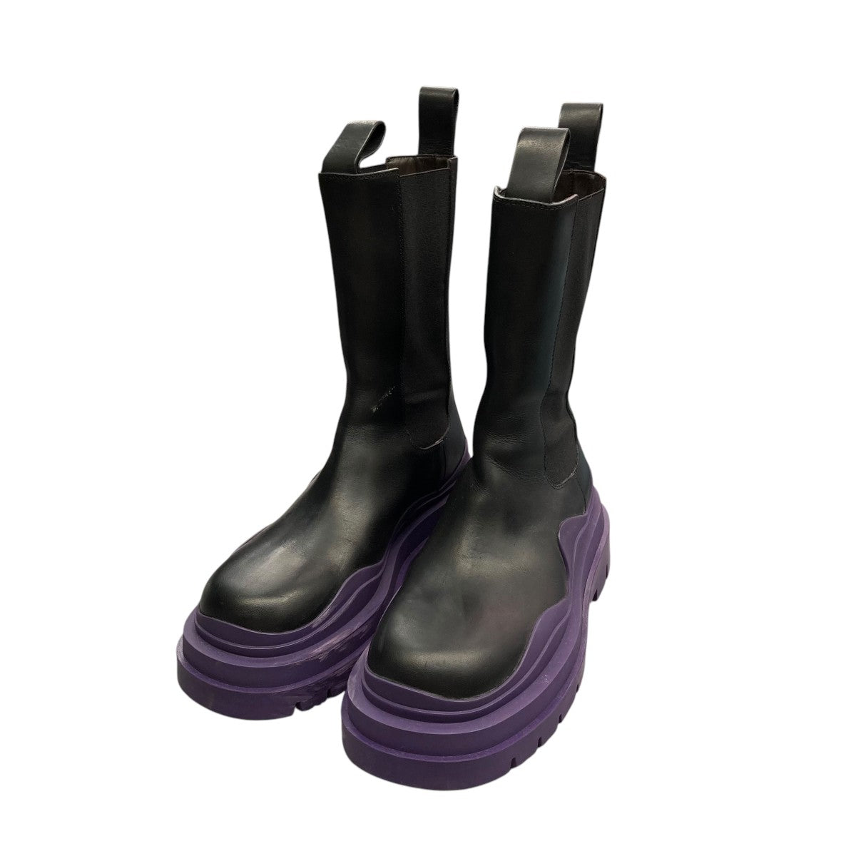 BOTTEGA VENETA(ボッテガヴェネタ) タイヤブーツ ブラック サイズ 36