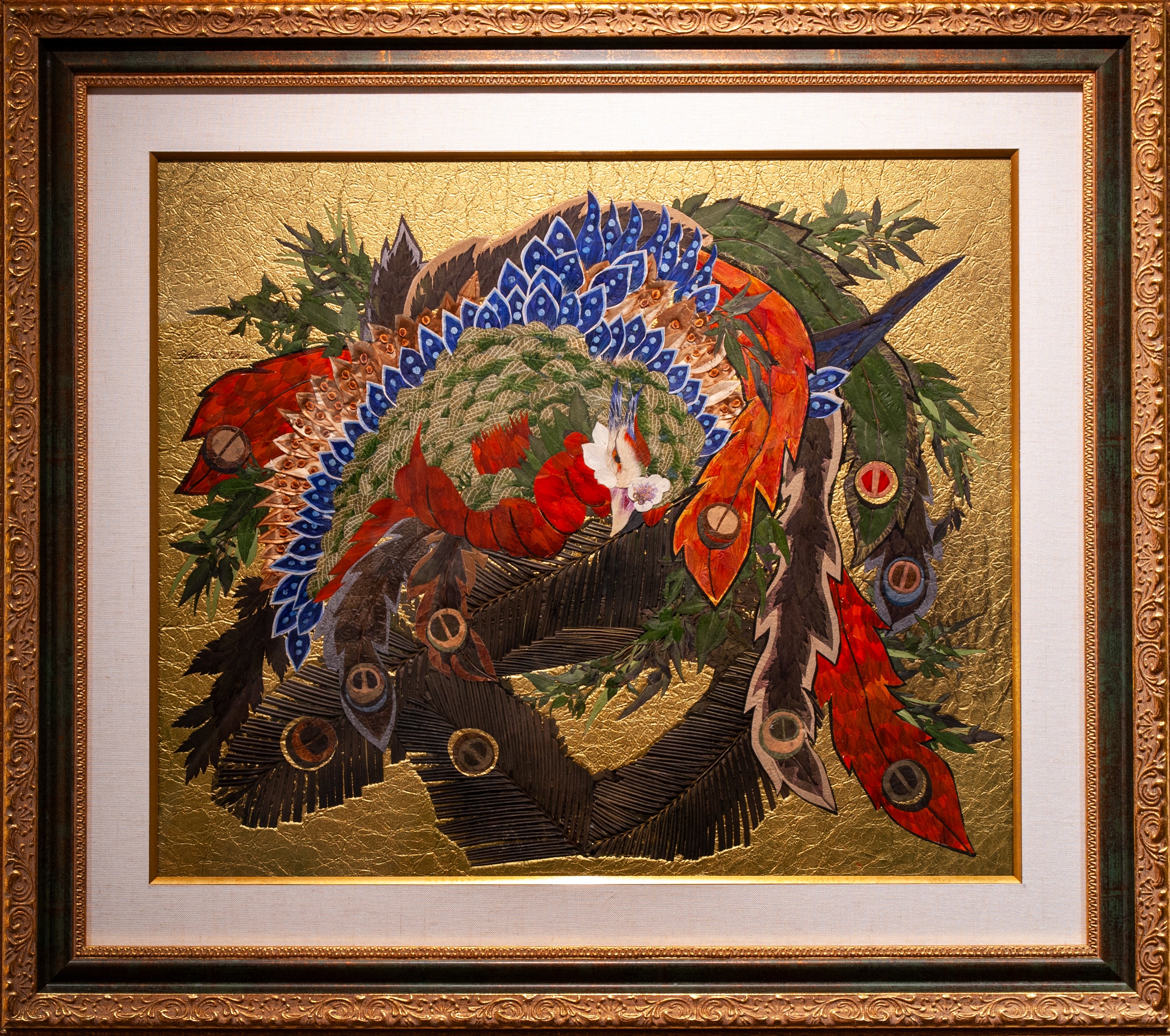 ガラリShowcase】跡部由美子 押花鳳凰 – Shop of Hokusai ｜ 北斎館
