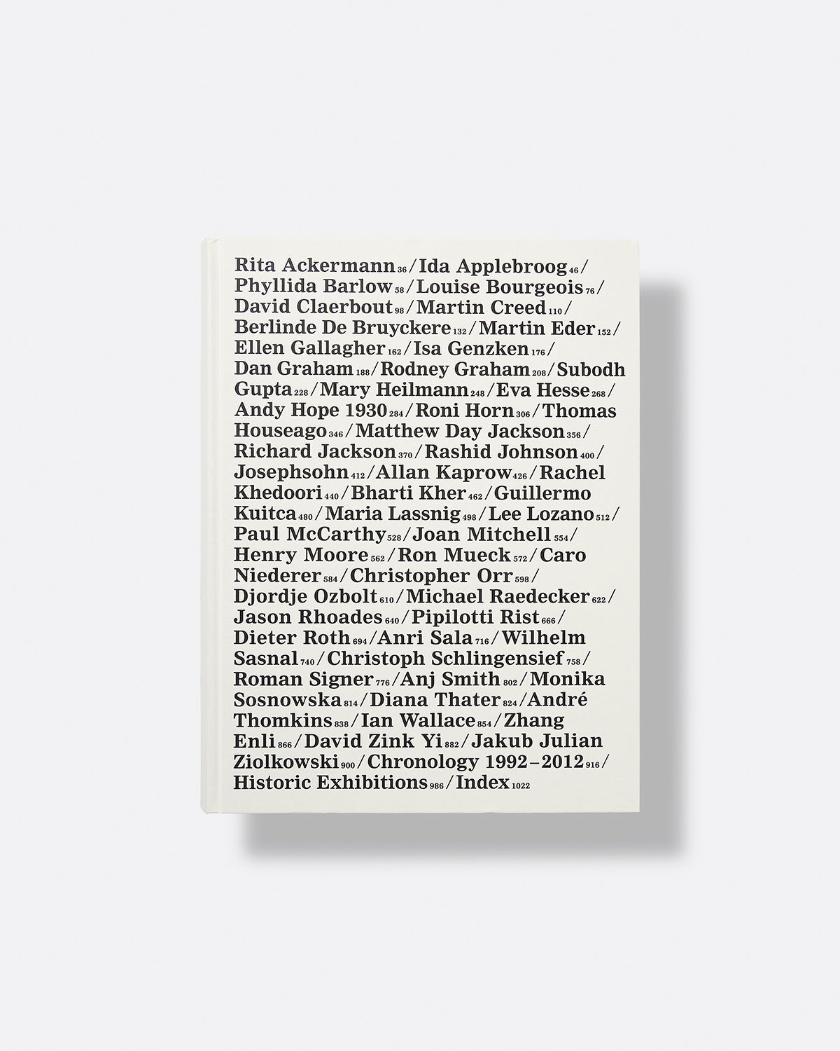 Hauser & Wirth 20 Years Book
