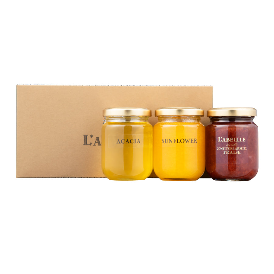 朝のはちみつギフト(トリオ) – L'ABEILLE ONLINE SHOP