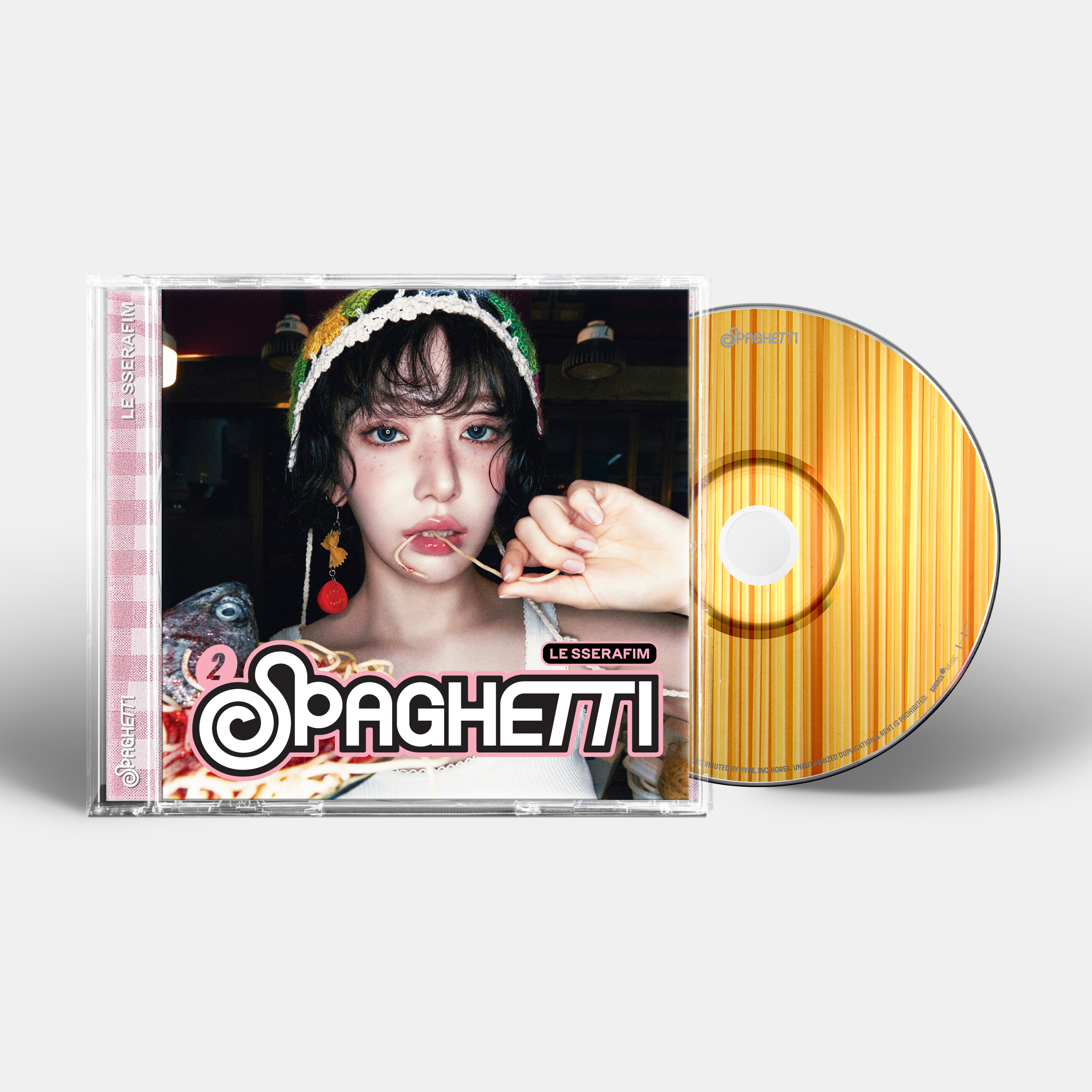 1st Single Album 'SPAGHETTI' Single CD (Spaghetti ver.) - LE