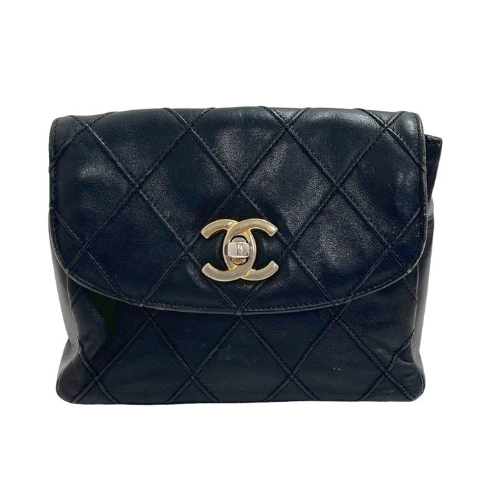CHANEL/シャネル】 マトラッセ ウエストポーチ △ベルトカスタム