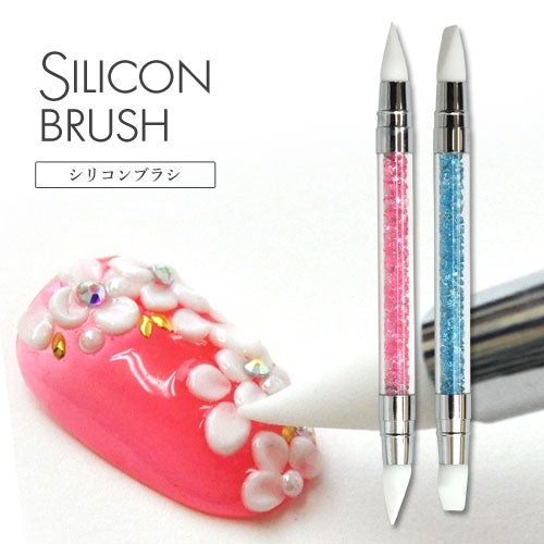 シリコンブラシ ジェルネイル筆 立体アート アート筆 | ネイル ネイル
