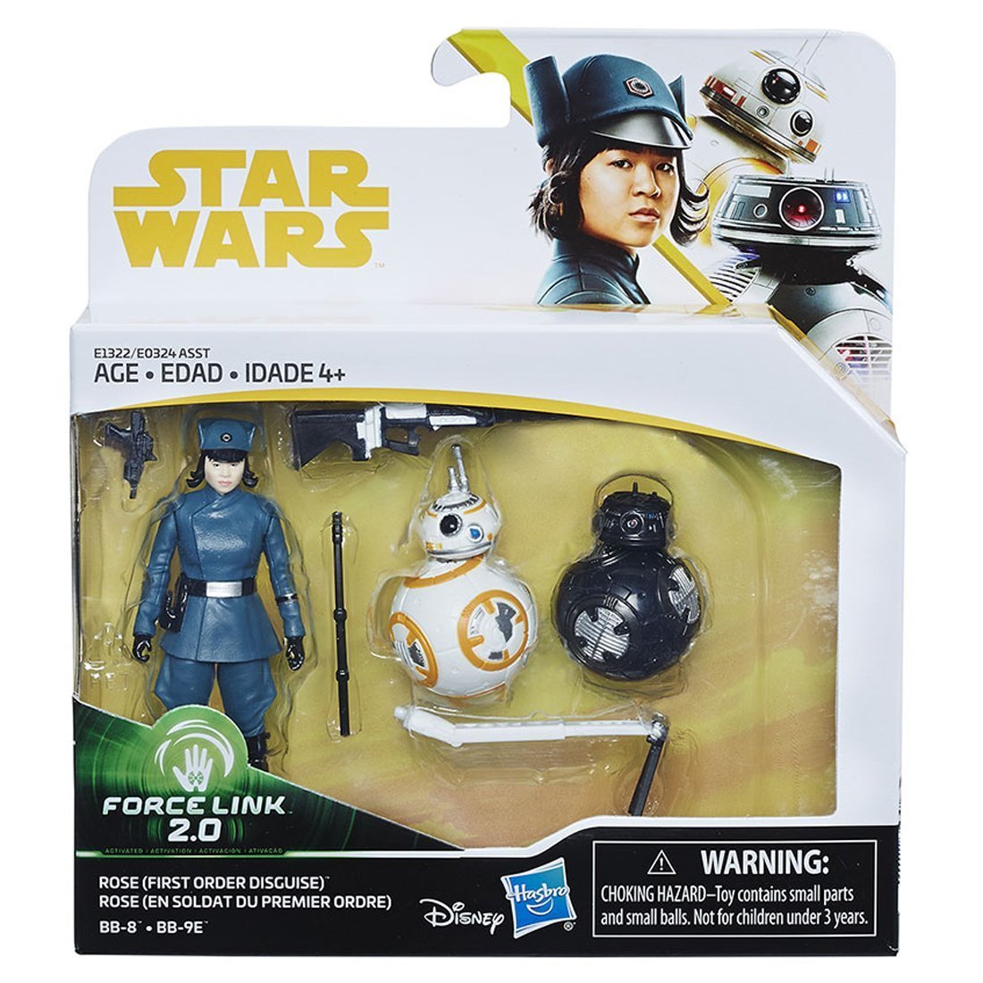 スター・ウォーズ ベーシックフィギュア 3パック BB-8/BB-9E/ローズ