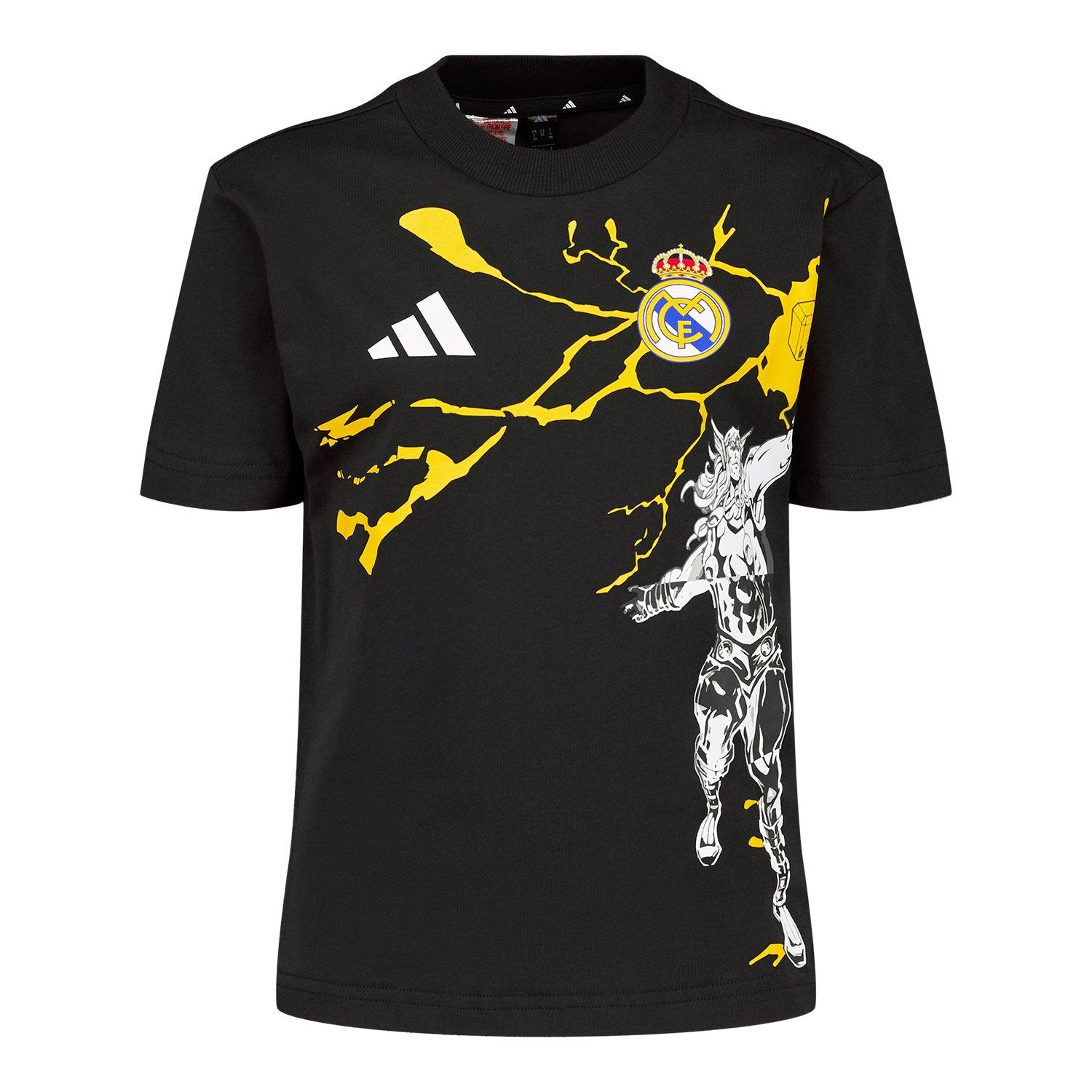 ユース adidas Marvel Tシャツ 25/26 ブラック – レアル・マドリードCF