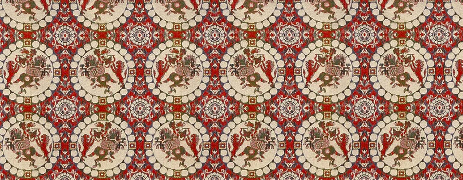 文様特集 獅子狩文錦（ししかりもんにしき） – タグ 