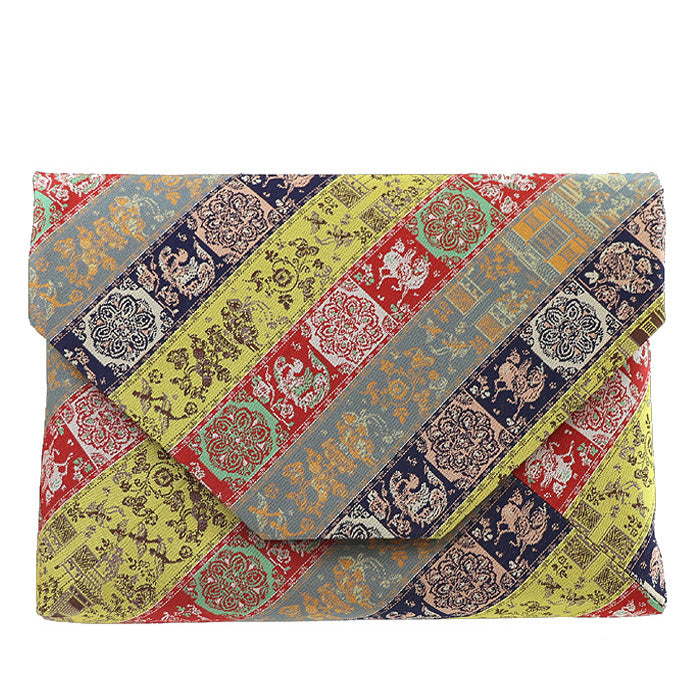 数寄屋袋 紅牙瑞錦 – 龍村美術織物公式オンラインショップ