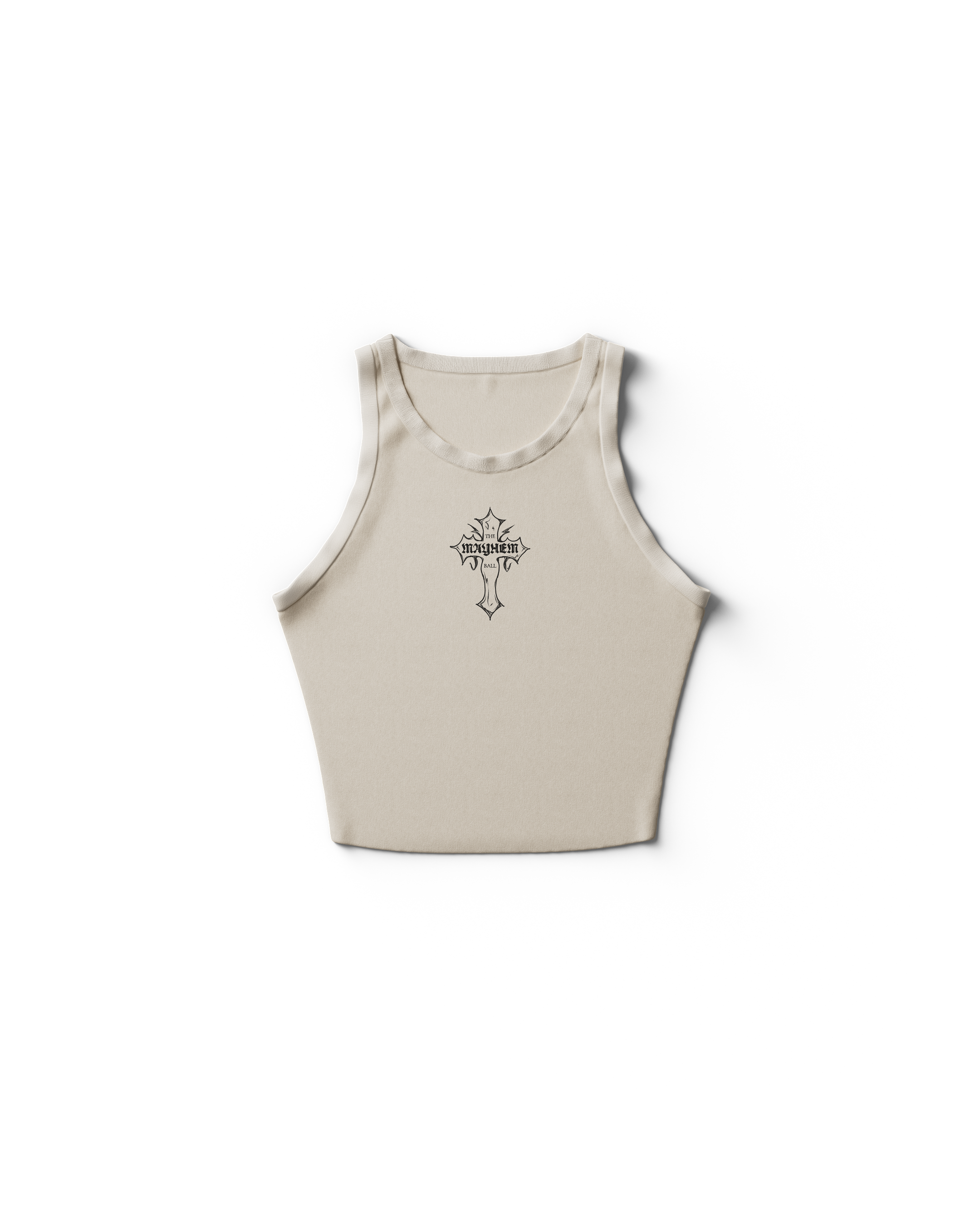 MAYHEM Cross Cropped Tank - Lady Gaga Official Store