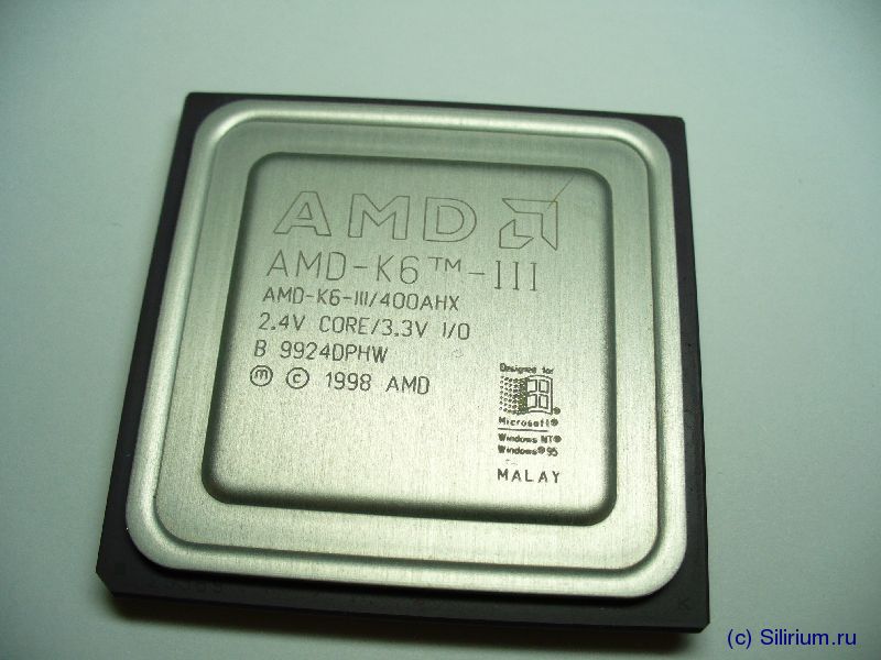 Silirium.ru :: AMD K6-III CPU Family