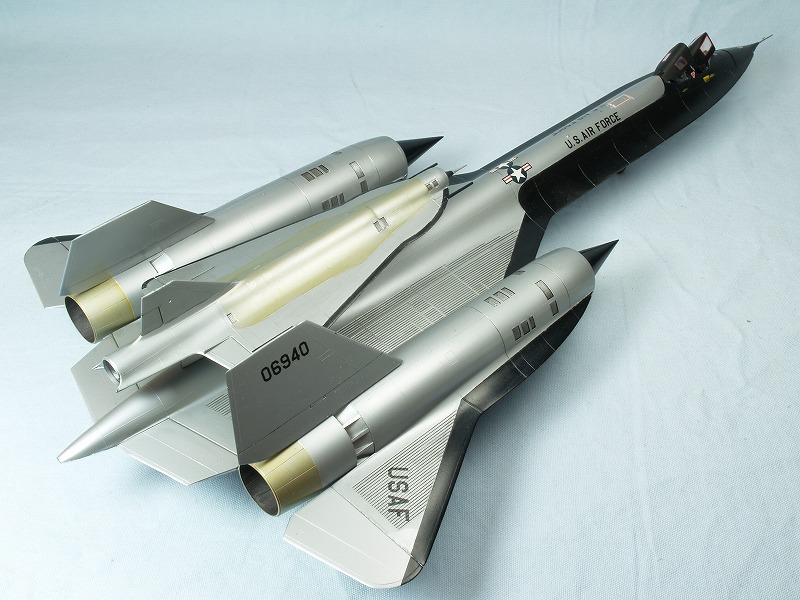 ハセガワ ロッキード SR-71A and GTD-21B