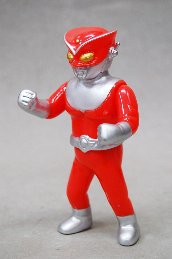 レッドマン（クリア蛍光レッド） ソフビ サンガッツ本舗 ツブコン限定