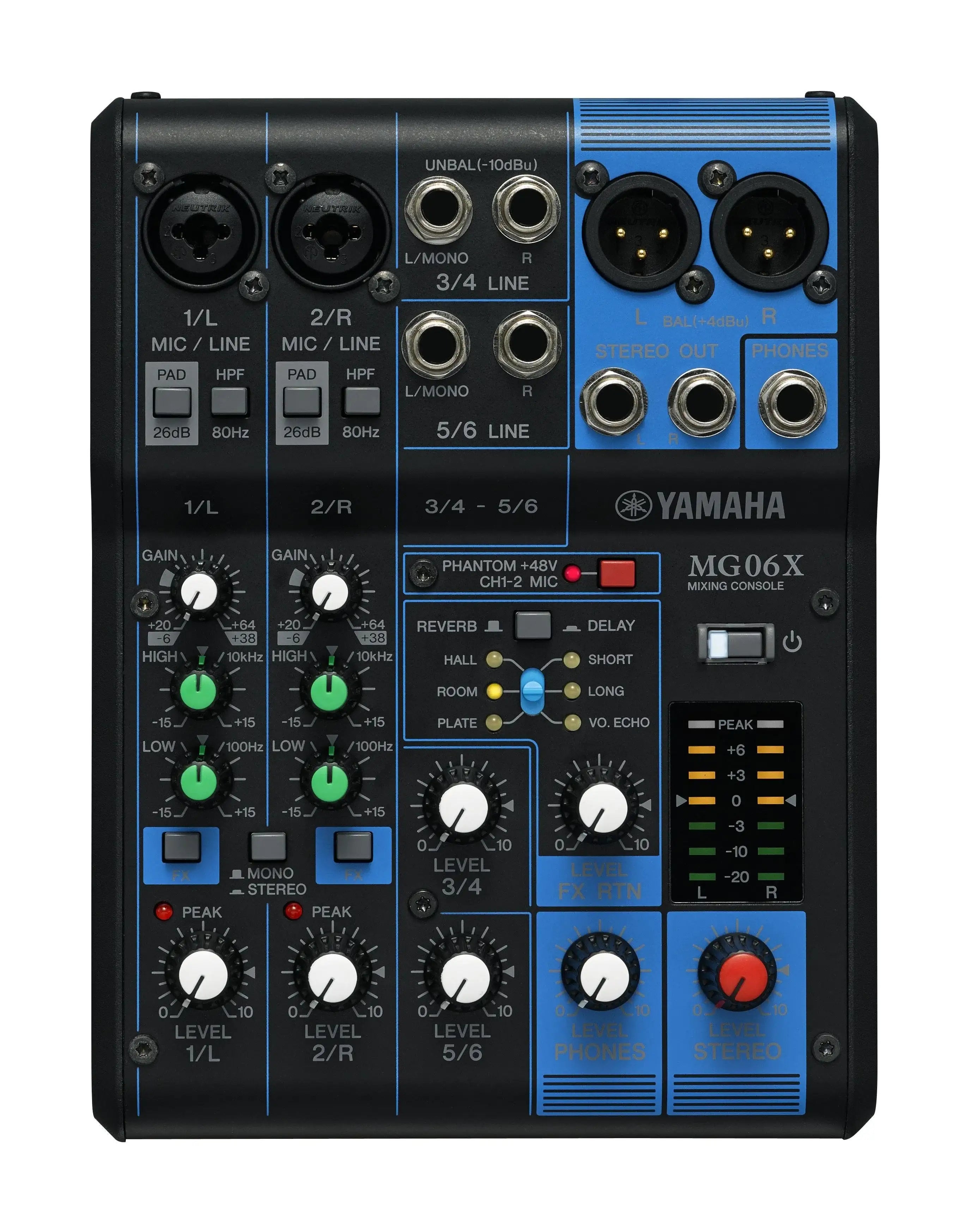 Yamaha MG06X 6-Channel Mixer with Effects | Sound Select – Sound