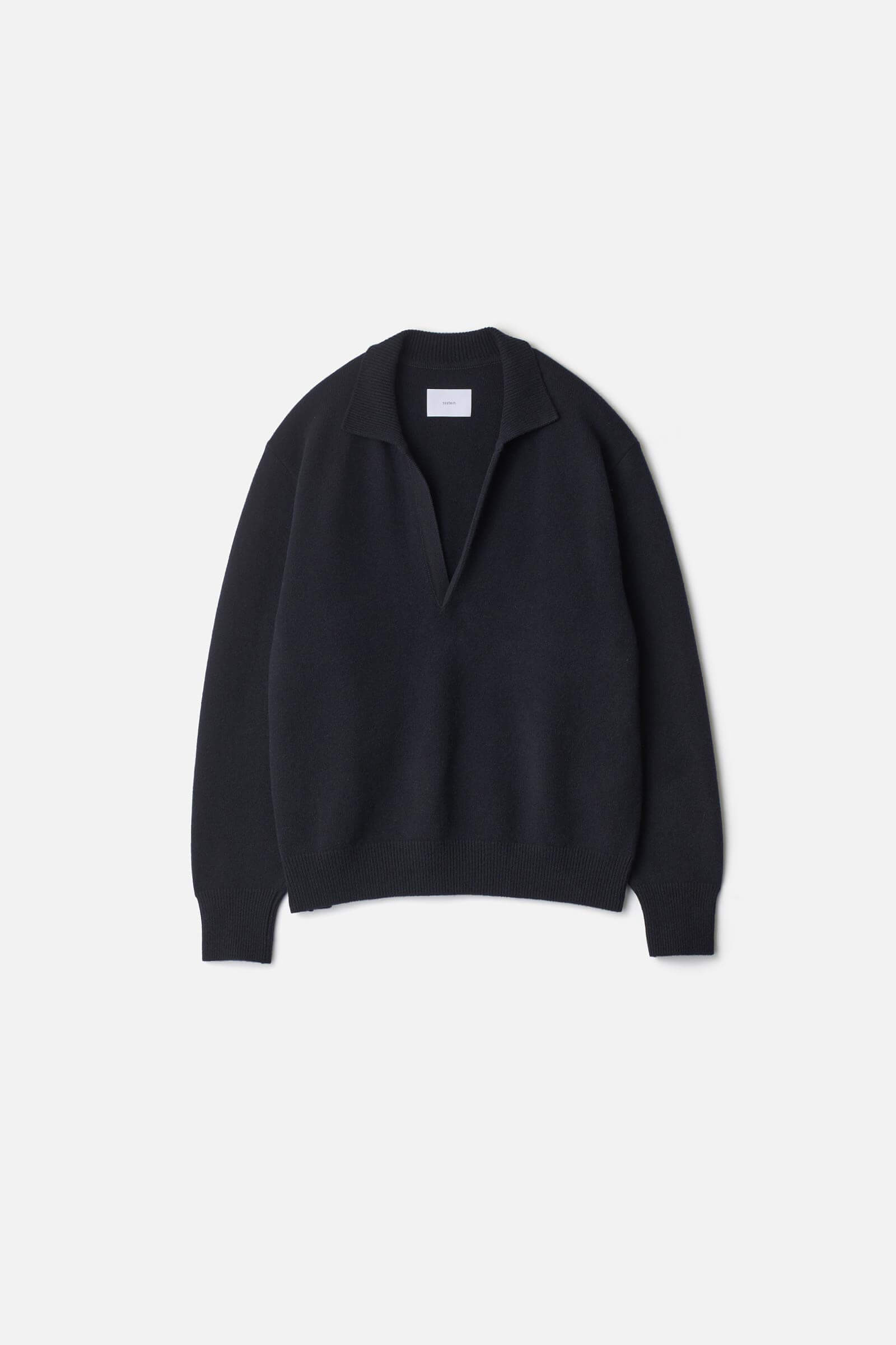 EXTRA FINE WOOL KNIT SKIPPER LS – ssstein