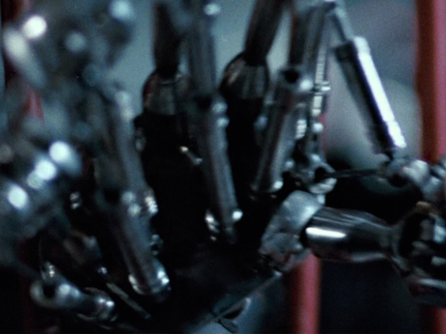 The Terminator T-800 Endoarm - 手首まわりの構成部品