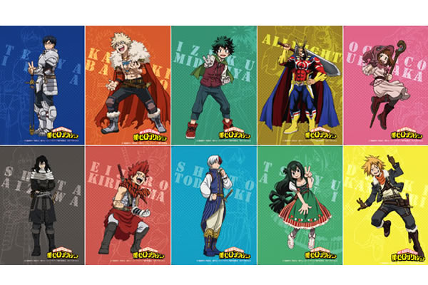 十傑オリジナルブロマイド ｜ ヒロアカ（僕のヒーローアカデミア