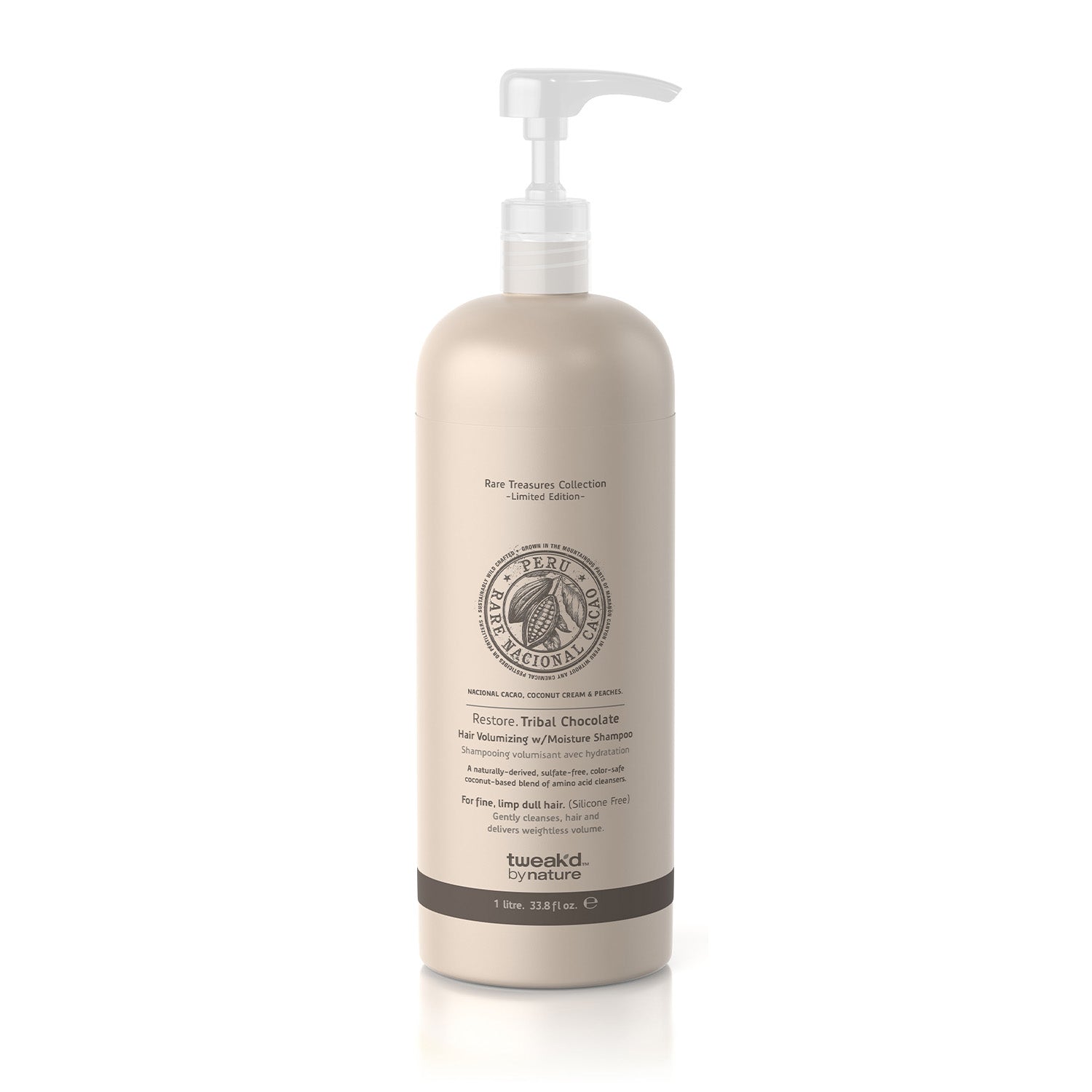 Tweak'd by Nature Tribal Chocolate Hair Volumizing Shampoo