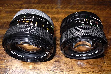 Canon FD50mm 1:1.4 S.S.C.