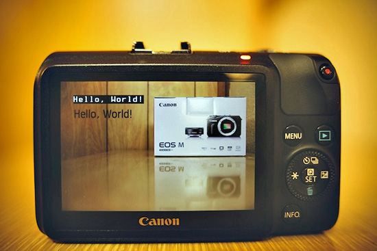 Canon EOS-M Using by Magic Lantern Fimrware « NEW CAMERA