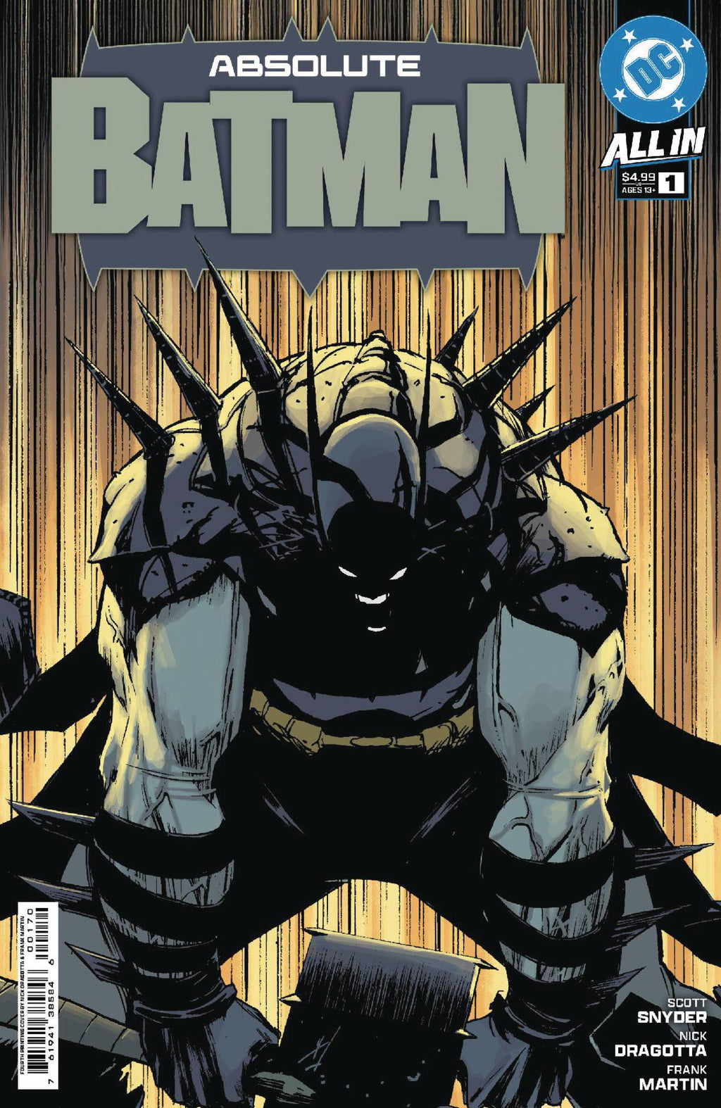 ABSOLUTE BATMAN #1 4TH PRINT COVER A– The Comic Mint
