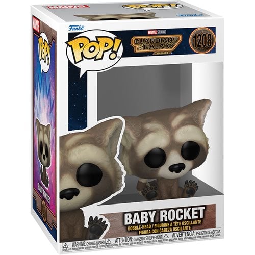 Guardians of the Galaxy Volume 3 Baby Rocket Funko Pop! Figure
