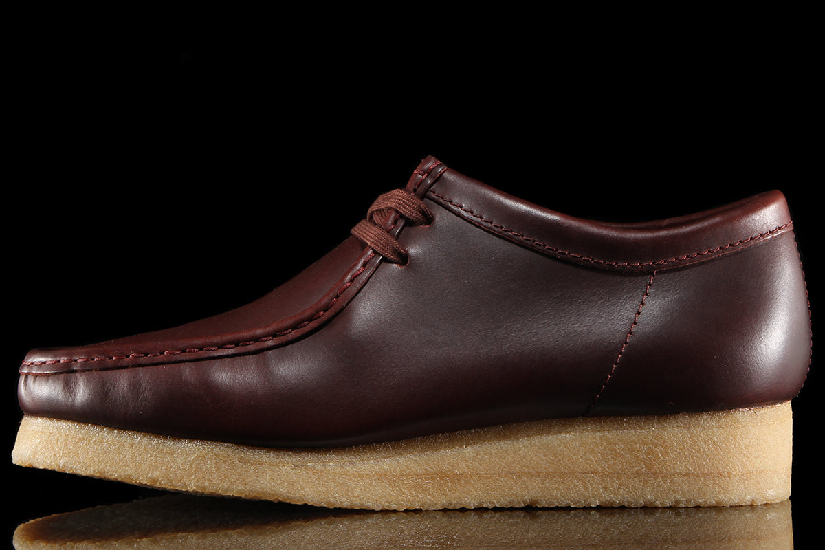 Wallabee Deep Red Leather – Premier