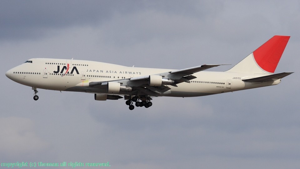 JA8189 JAA Boeing 747-300