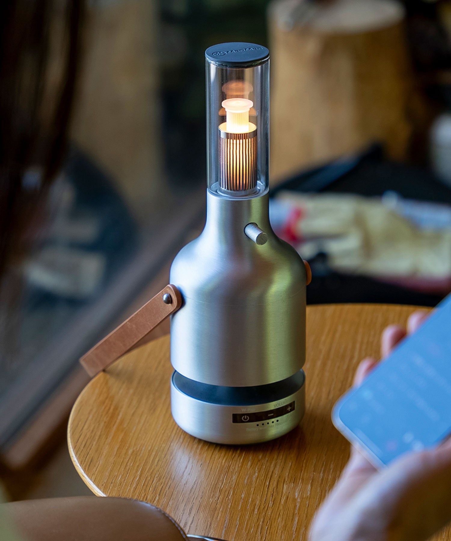 MoriMori / LED ランタンスピーカーウルティマ - 防水・調光・給電機能