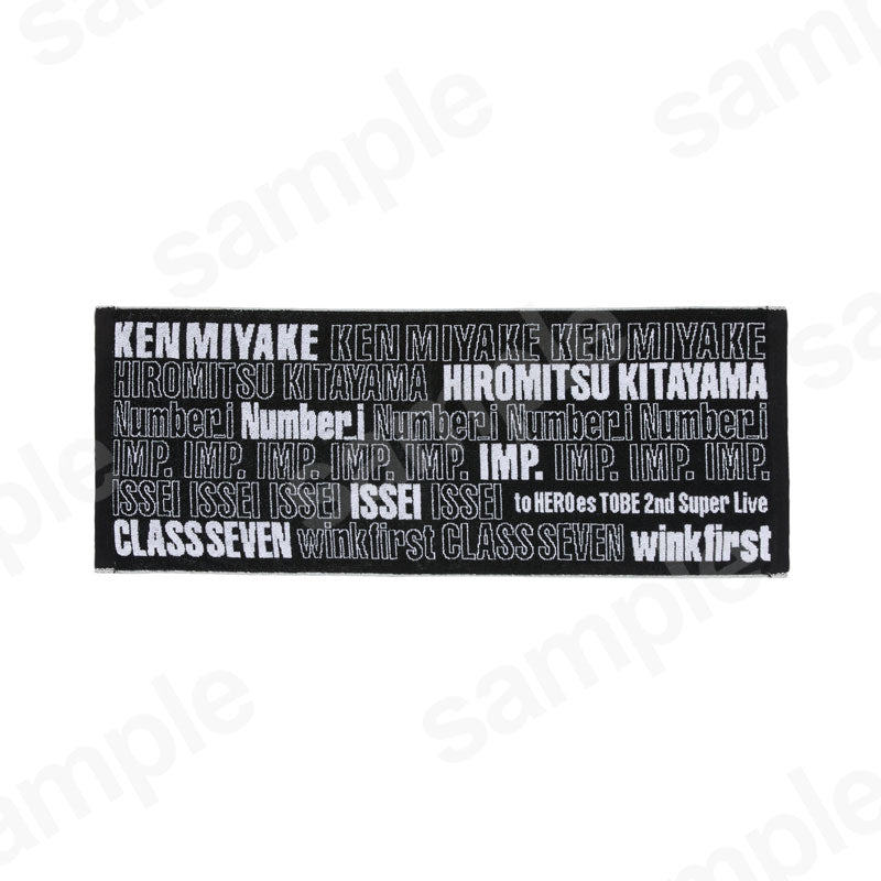 to HEROes 2nd]フェイスタオル | TOBE OFFICIAL STORE