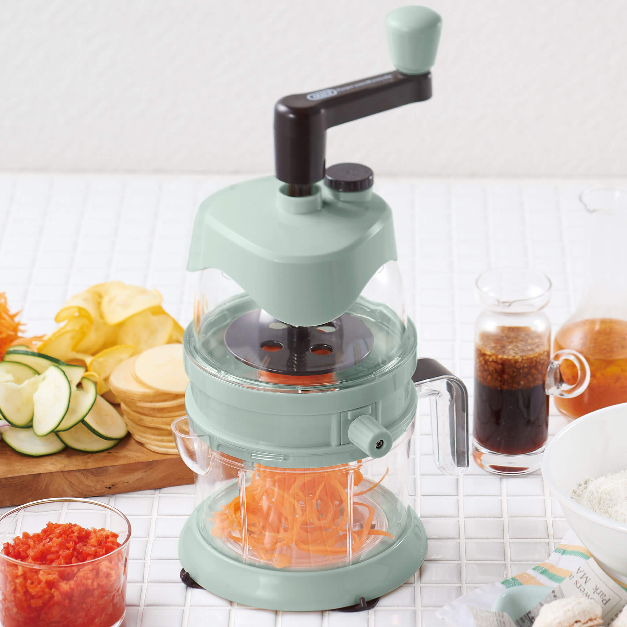 Toffy 3WAY ベジタブルクイックスライサー ｜ Toffy公式オンラインショップ