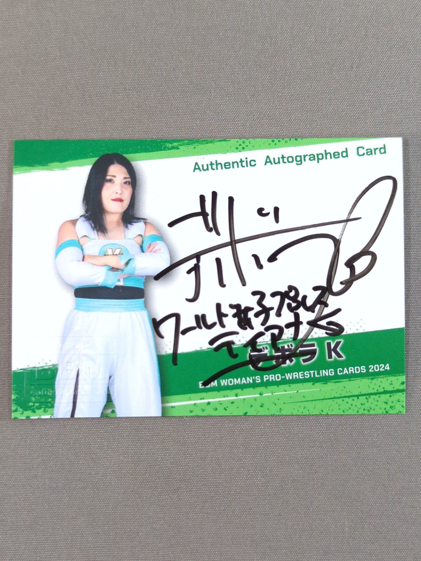 2024 BBM デボラK 公式サインカード – 闘道館