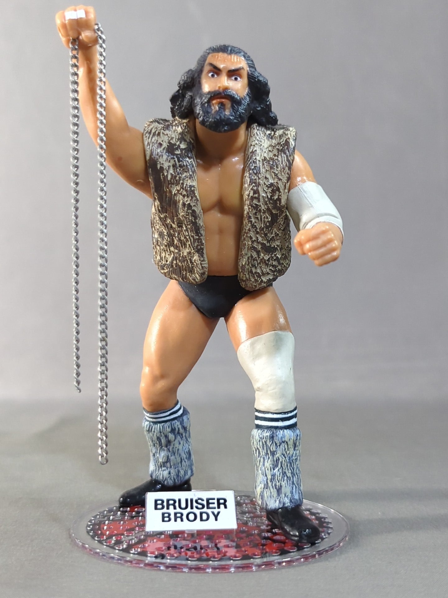 ブルーザー・ブロディ フィギュア 16dソフビコレクション☆ ブルーザー