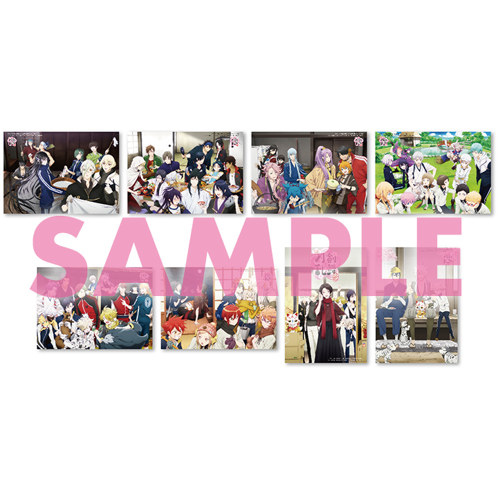 TVアニメ第1期「刀剣乱舞-花丸-」と第2期の続「刀剣乱舞-花丸-」が