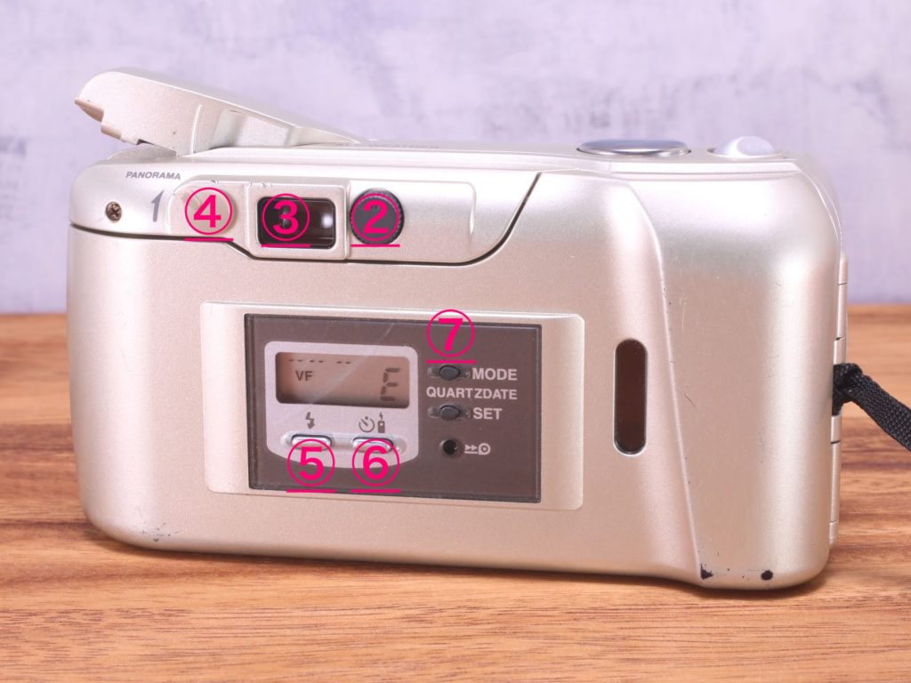 OLYMPUS Mju-II 115 VF の使い方 | Totte Me Camera