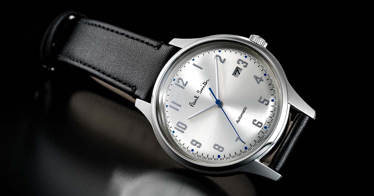 ビジネスパーソンの品格を上げる、ポール・スミスの最新ドレスウォッチ