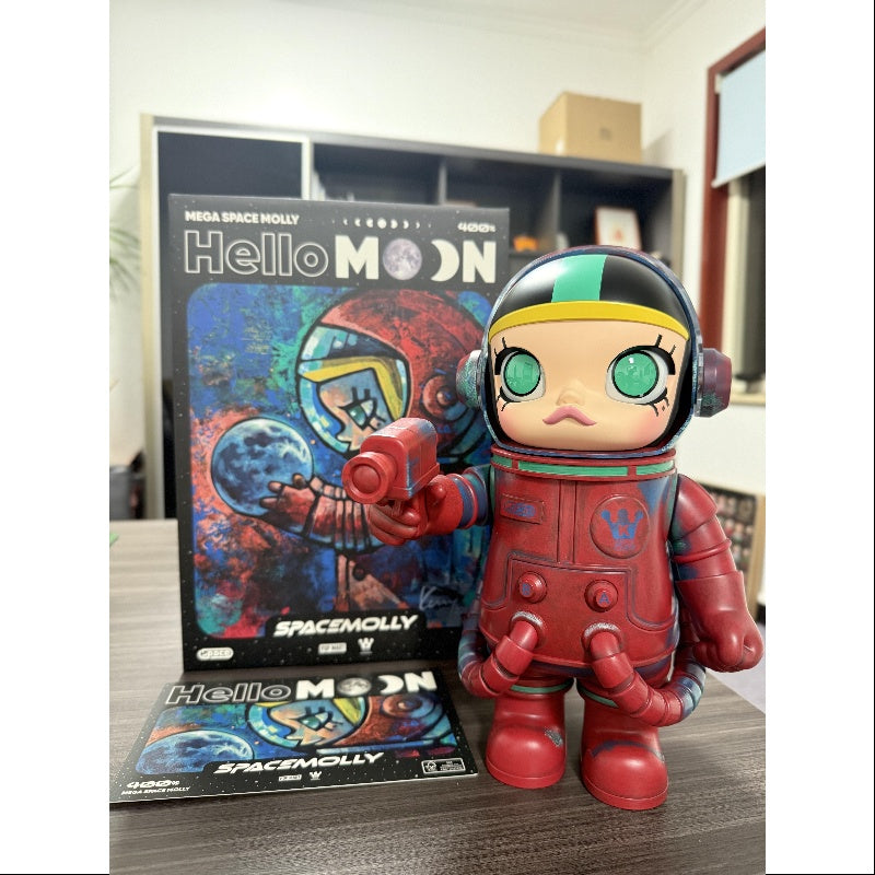 MEGA SPACE MOLLY 400% Hello Moon 2025 Limited Edition – TOYSEZ