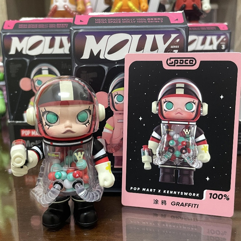 SPACE MOLLY MEGA 100% Series 3 Graffiti – TOYSEZ