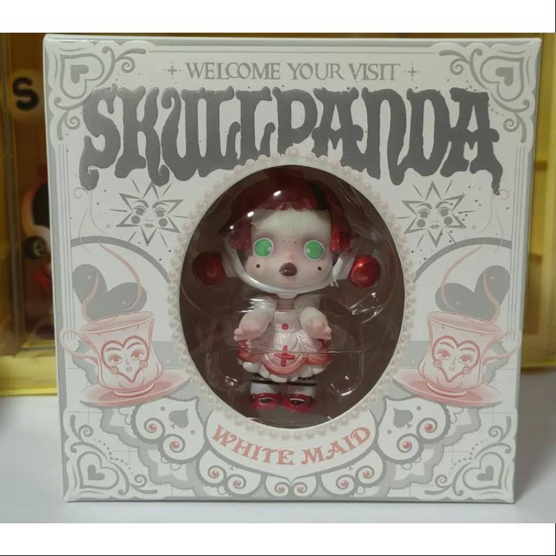 Skullpanda White Maid Art Toy Figurine Limited edition – TOYSEZ