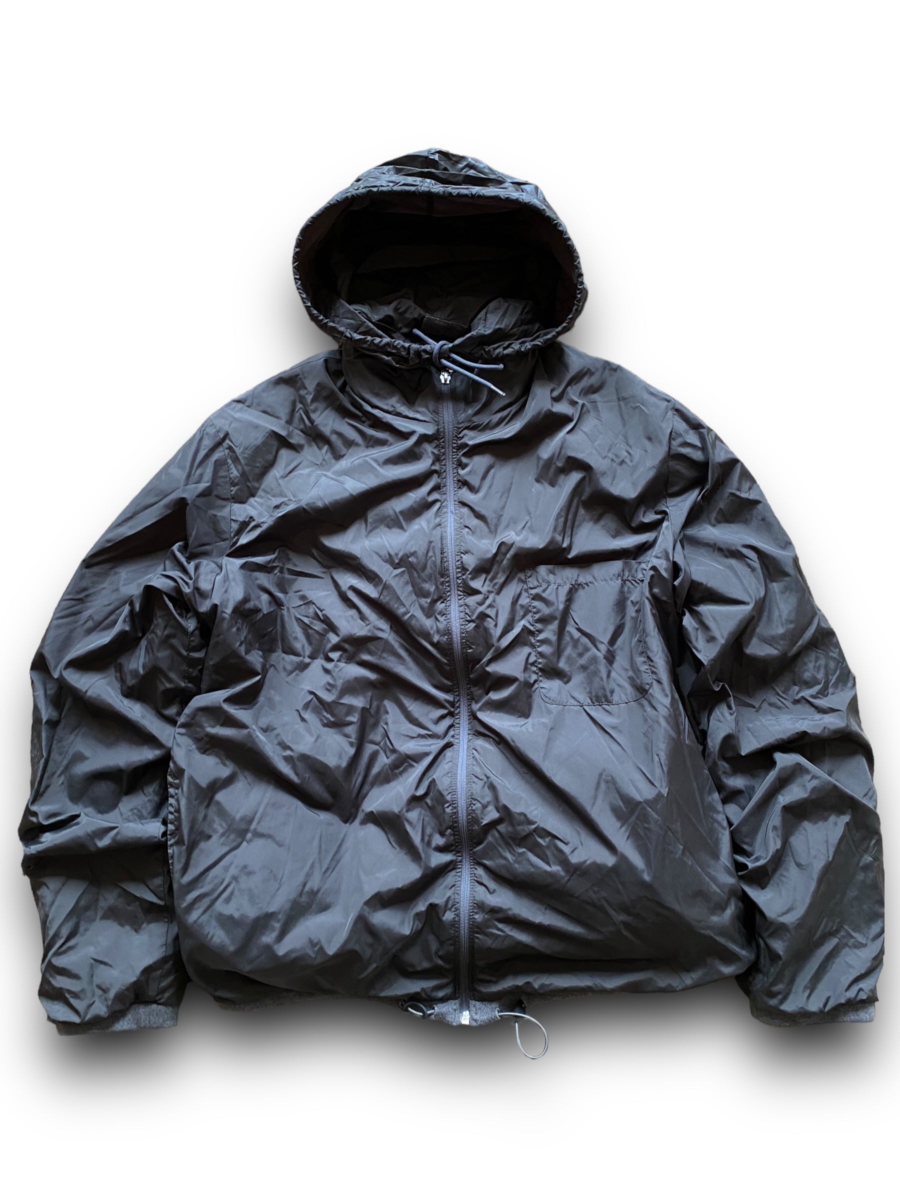 PRADA SPORT 00s REVERSIBLE JACKET WOOL AND NYLON (M) – Treasuresmarket