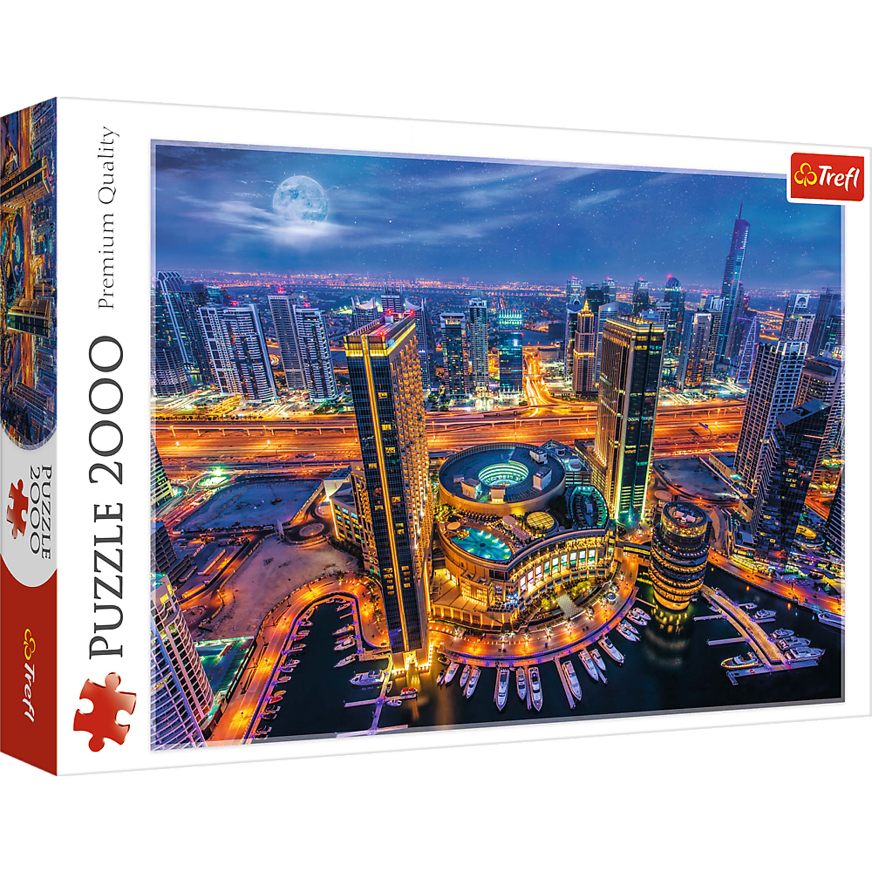 Trefl Red 2000 Piece Puzzle - Lights of Dubai – Trefl USA