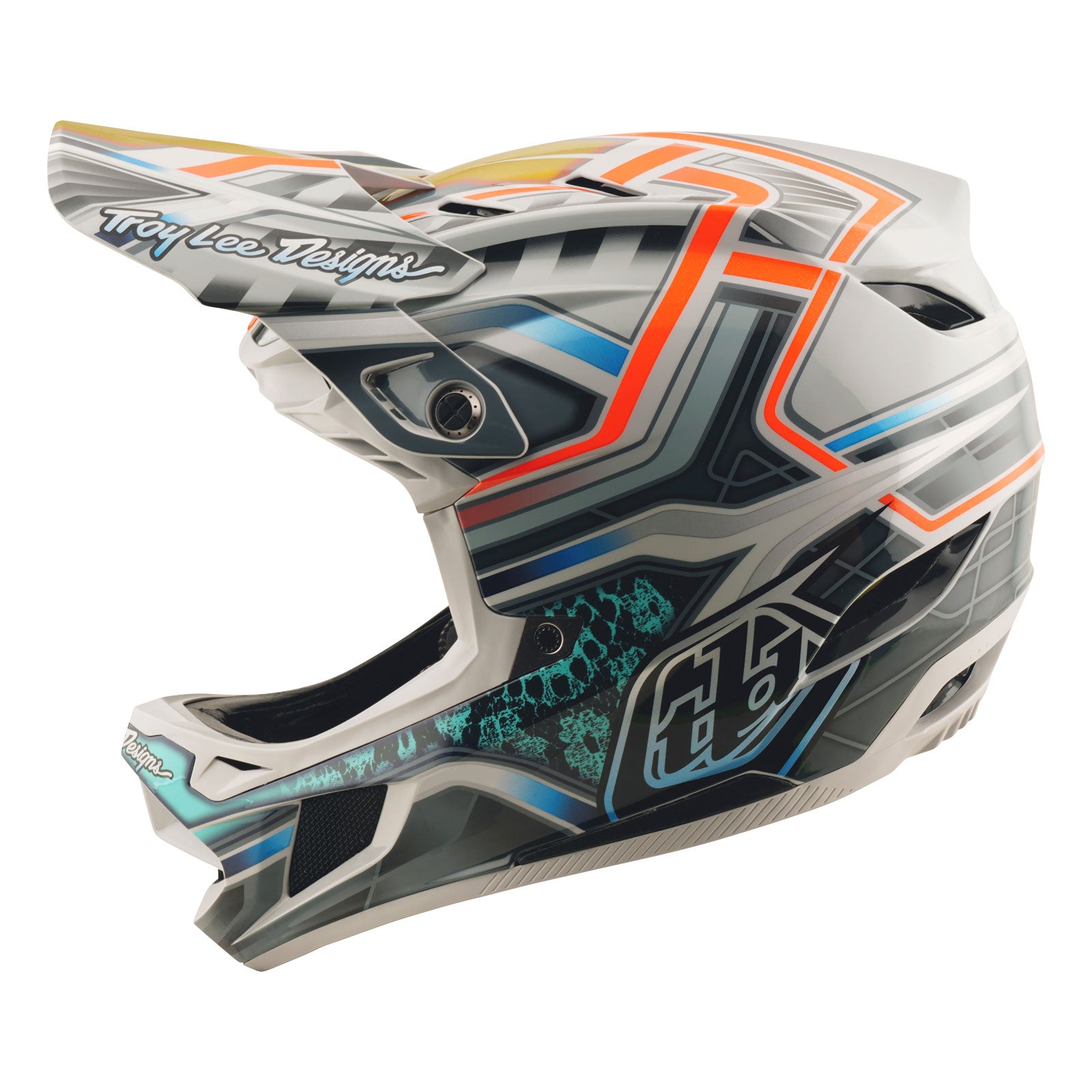 D4 Composite Helmet Lowrider Gray – Troy Lee Designs