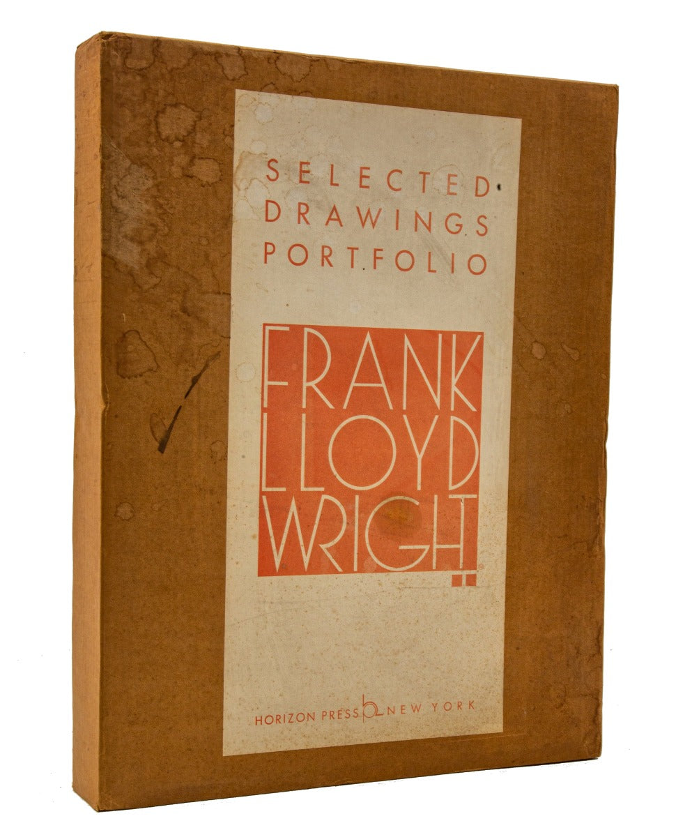 original limited edition oversized 1982 frank lloyd wright