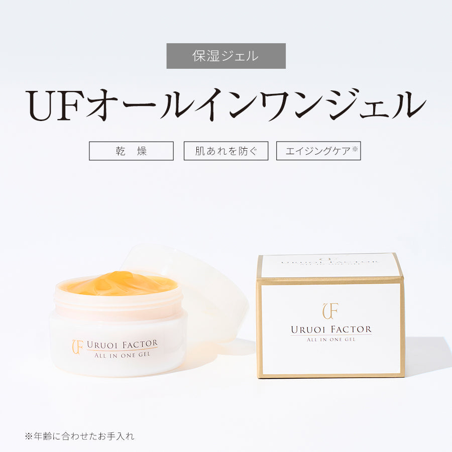 UFオールインワンジェル 日本製 100g（URUOI FACTOR）