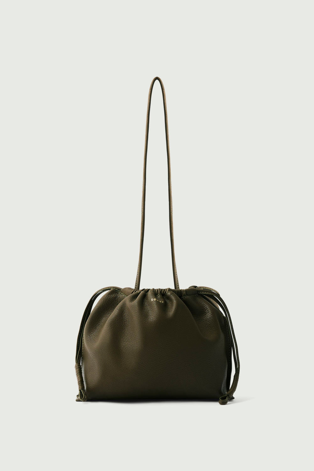 Suzette Bag - Olive Green - Leather - Woman