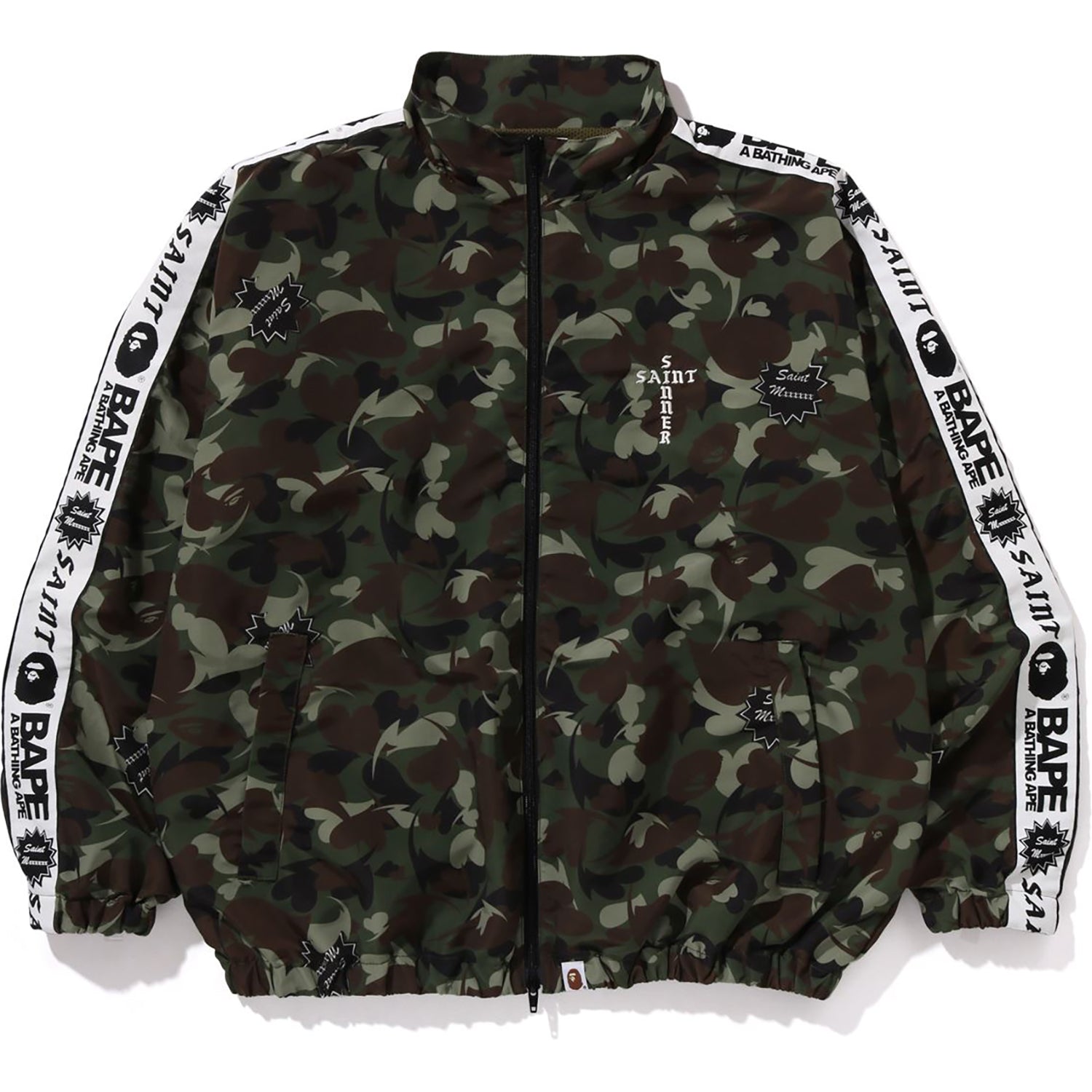 BAPE X SAINT MXXXXXX HEART CAMO TRACK JACKET MENS – us.bape.com