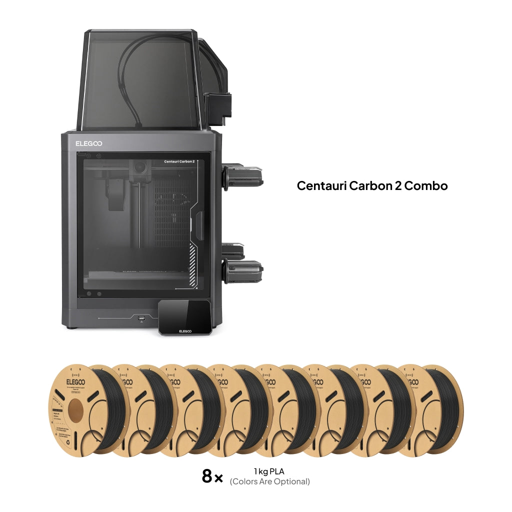 Centauri Carbon 2 Combo + 8 kg PLA RFID – ELEGOO US