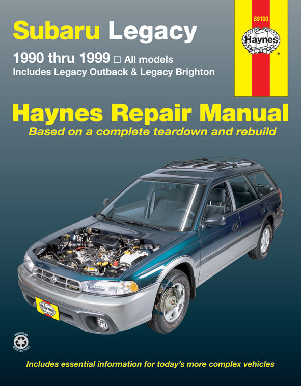 Subaru Legacy (90-99) Legacy models inc. Outback & Brighton Haynes