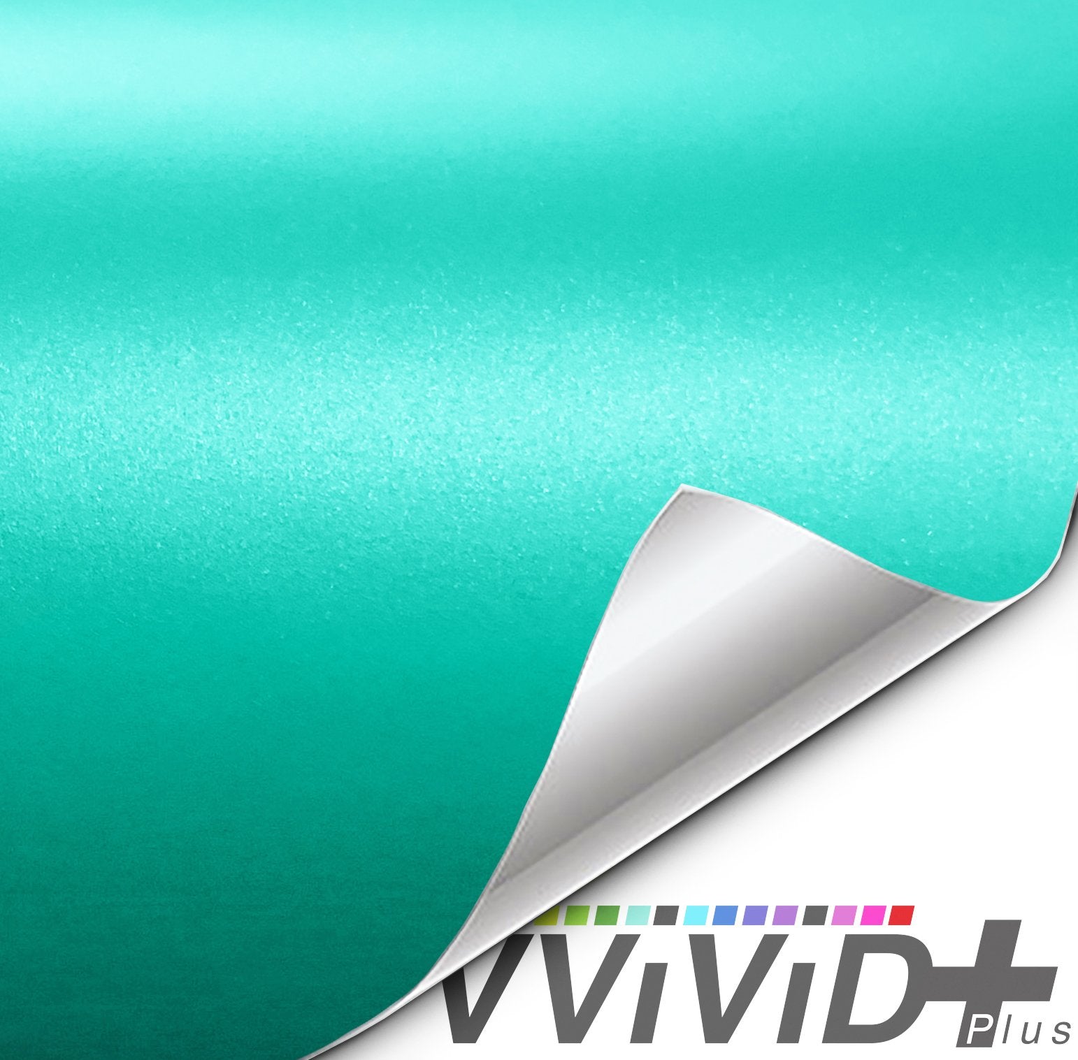 VViViD+ Matte metallic miami teal blue green vinyl wrap! NEW