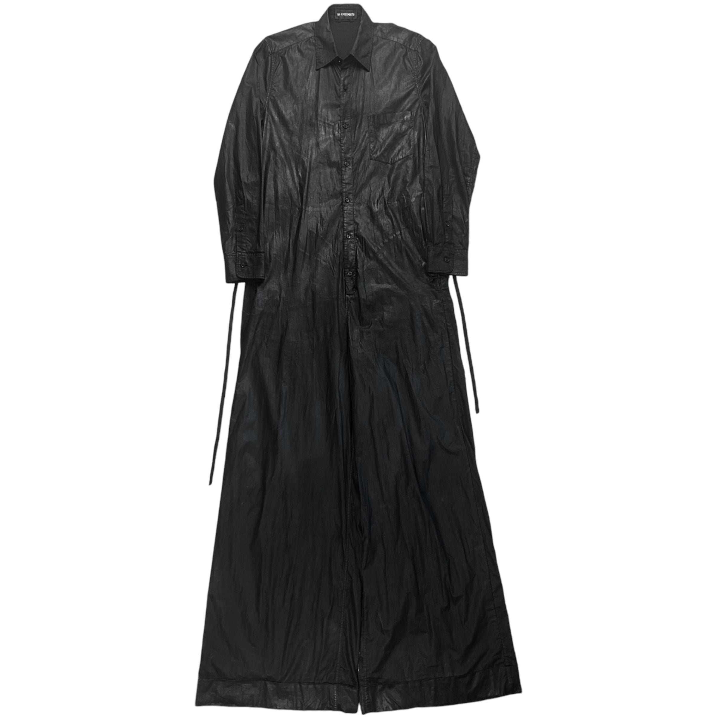 Ann Demeulemeester Waxed Jerome Jumpsuit - SS23 – Vertical Rags
