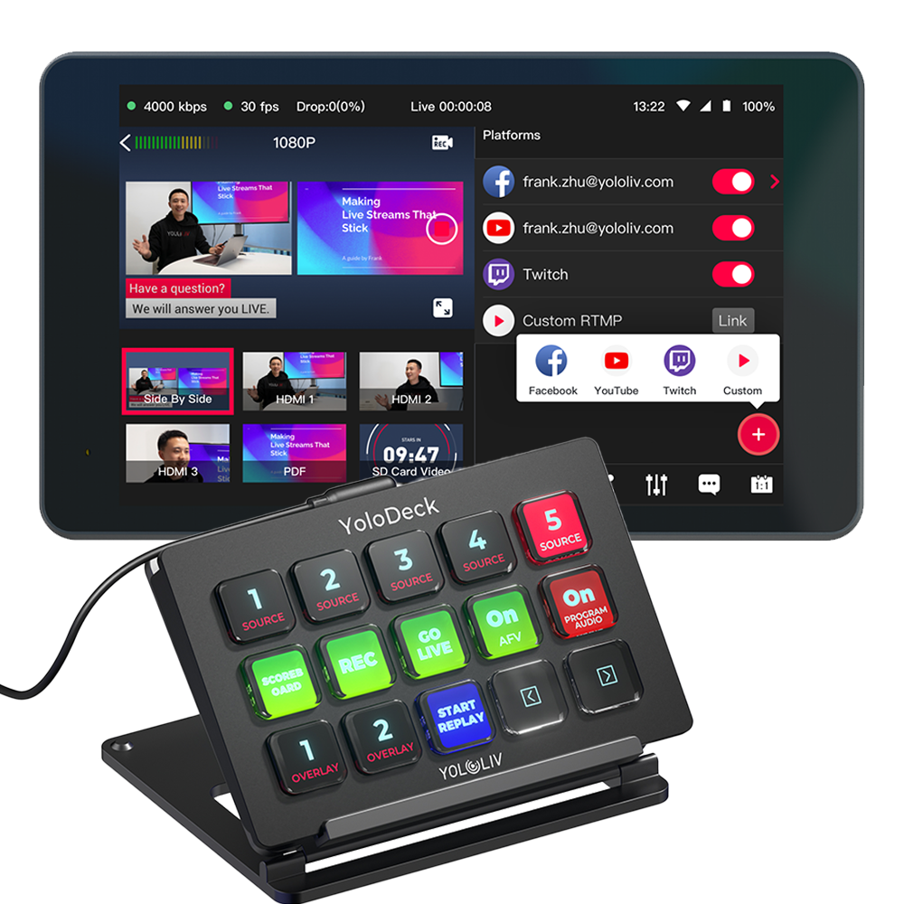 YoloLiv YoloBox Pro and YoloDeck Bundle – Videoguys